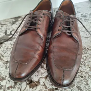 Allen Edmonds Brownk leather lace up dress shoes Size 10 D