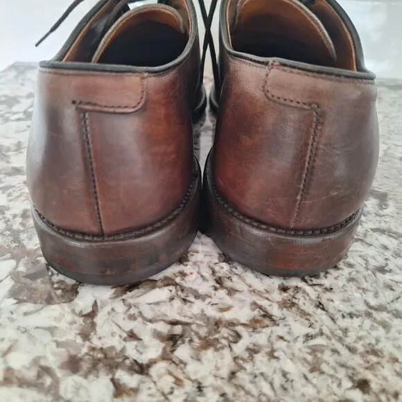 Allen Edmonds Brownk leather lace up dress shoes Size 10 D