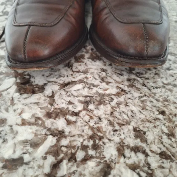 Allen Edmonds Brownk leather lace up dress shoes Size 10 D