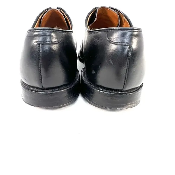 Allen Edmonds Byron Mens Sz 10.5 D Cap Toe Oxford Dress Shoes, Black