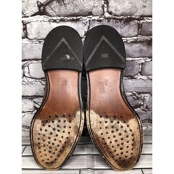 Allen Edmonds Dawson Brown Leather Derby Blucher Bicycle Dress Shoes Men Sz 13D