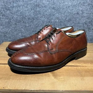 Allen Edmonds Dellwood Mens Size 11 1354 Brown Leather Split Toe Oxford Shoes