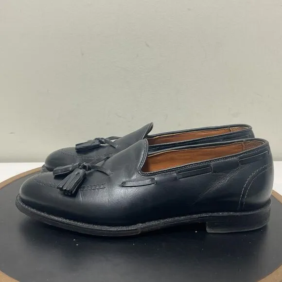 Allen Edmonds Dress Shoe Size 8 D Acheson 8018 Black Tassel Loafer Office