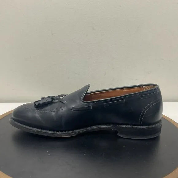 Allen Edmonds Dress Shoe Size 8 D Acheson 8018 Black Tassel Loafer Office