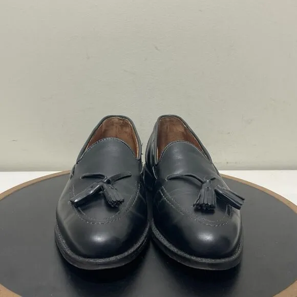 Allen Edmonds Dress Shoe Size 8 D Acheson 8018 Black Tassel Loafer Office