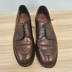 Allen Edmonds Dress Shoes Men 12 D Dark Walnut Split Toe Oxford Blucher High End