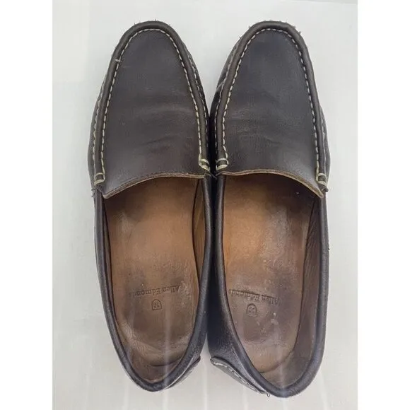 Allen Edmonds Driving Loafer Dark Brown Leather Men's Sz 8 D 60412 Casual Shoes