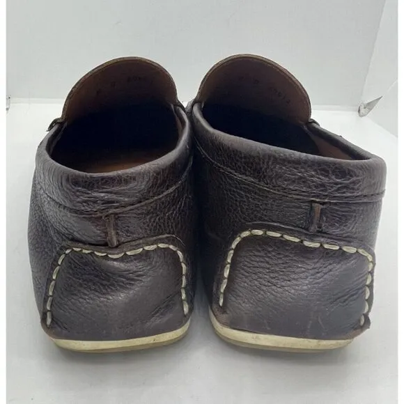 Allen Edmonds Driving Loafer Dark Brown Leather Men's Sz 8 D 60412 Casual Shoes