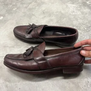 Allen Edmonds Enfield Men's Tassel Loafers Dress Shoes Size 13 C Leather Brown