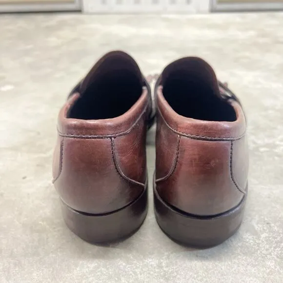 Allen Edmonds Enfield Men's Tassel Loafers Dress Shoes Size 13 C Leather Brown