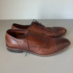 Allen Edmonds Fifth Avenue Oxford Cap Toe Dress Shoes Dark Chili 5737 10.5 D