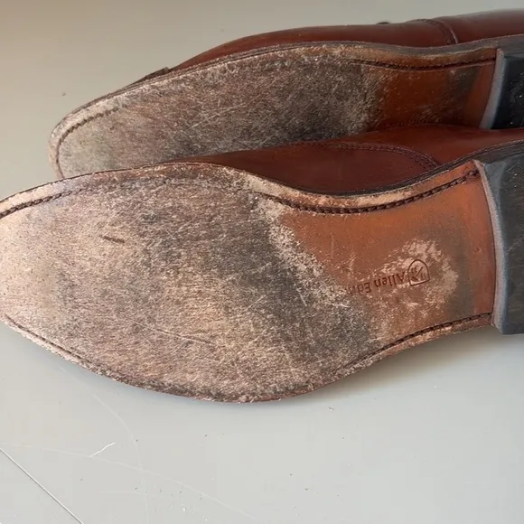 Allen Edmonds Fifth Avenue Oxford Cap Toe Dress Shoes Dark Chili 5737 10.5 D
