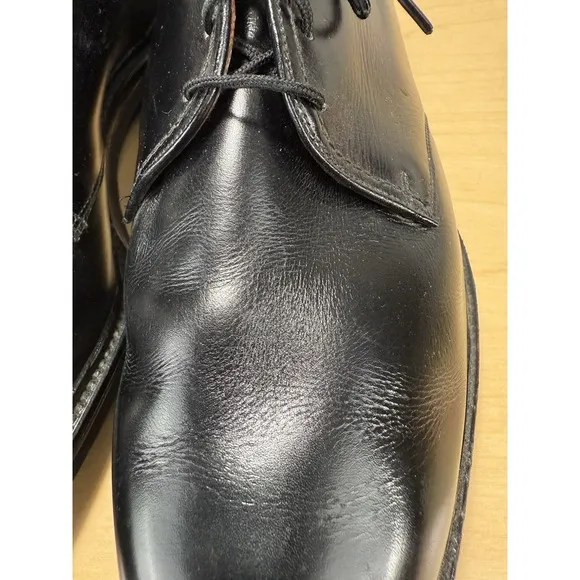 Allen Edmonds Globetrotter Derbys Oxfords Dress Shoes Mens Size 10.5 D Black