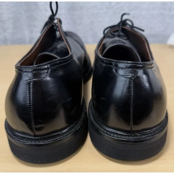 Allen Edmonds Globetrotter Derbys Oxfords Dress Shoes Mens Size 10.5 D Black