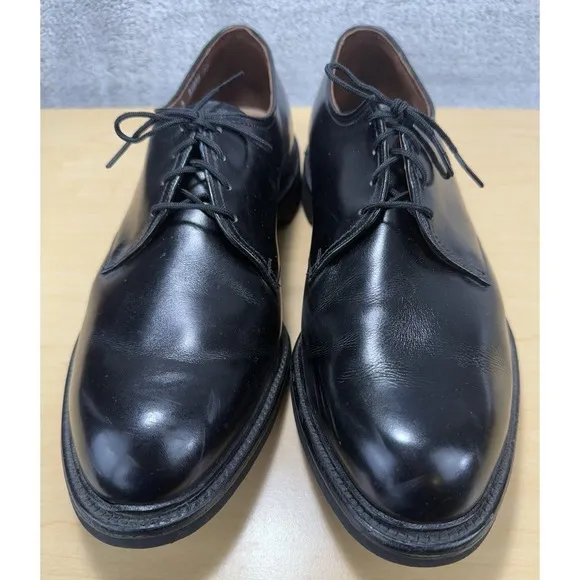 Allen Edmonds Globetrotter Derbys Oxfords Dress Shoes Mens Size 10.5 D Black