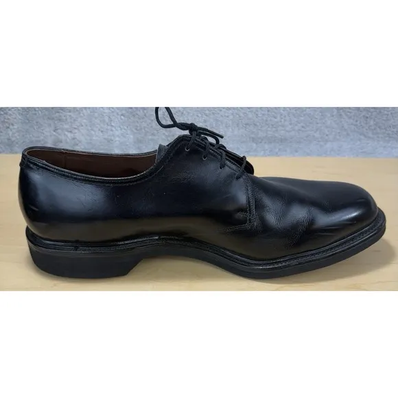 Allen Edmonds Globetrotter Derbys Oxfords Dress Shoes Mens Size 10.5 D Black