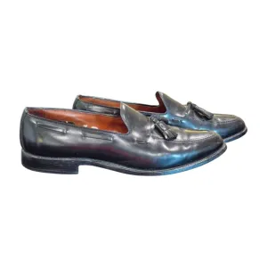 Allen Edmonds Grayson Black Tassel Loafers Leather Shoes 8217 Men's 12 A