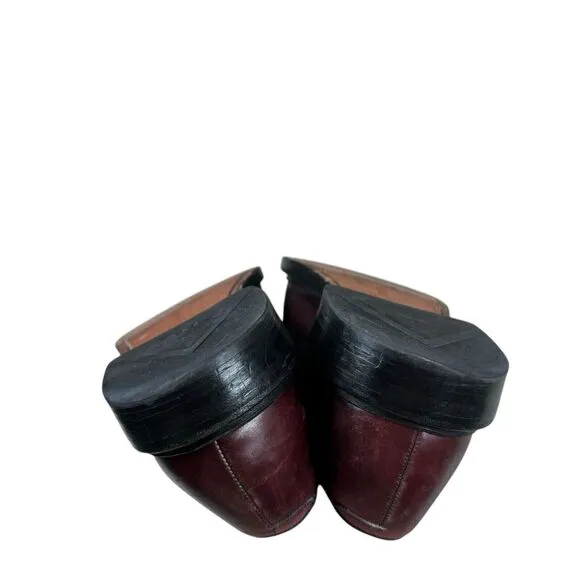 Allen Edmonds Halsted‎ Burgundy Monk Strap Dress Shoes Size 9 D