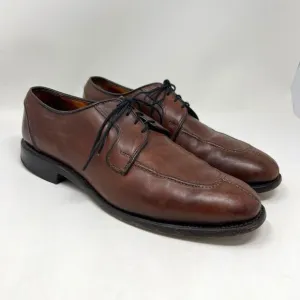 Allen Edmonds Hancock Brown Calfskin Leather Split Toe Dress Shoes Men’s Size 9