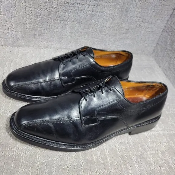 Allen Edmonds Hillcrest Men's 11.5D Black Leather Oxford Dress Shoes 5904 USA