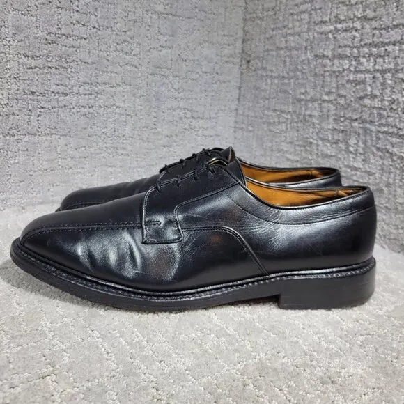 Allen Edmonds Hillcrest Men's 11.5D Black Leather Oxford Dress Shoes 5904 USA