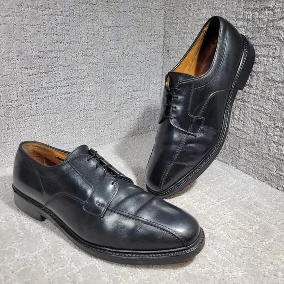 Allen Edmonds Hillcrest Men's 11.5D Black Leather Oxford Dress Shoes 5904 USA