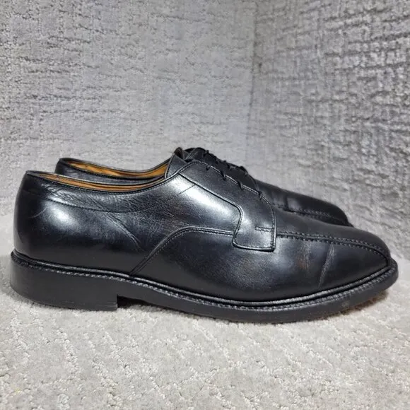 Allen Edmonds Hillcrest Men's 11.5D Black Leather Oxford Dress Shoes 5904 USA