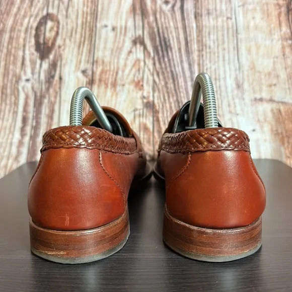 Allen Edmonds Maxfield Leather Tassel Loafers Mens Sz 11B
