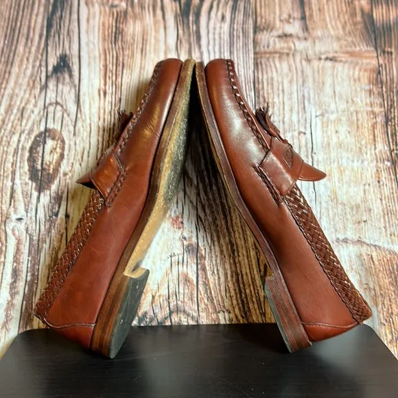 Allen Edmonds Maxfield Leather Tassel Loafers Mens Sz 11B
