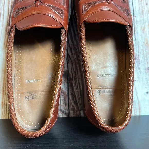 Allen Edmonds Maxfield Leather Tassel Loafers Mens Sz 11B