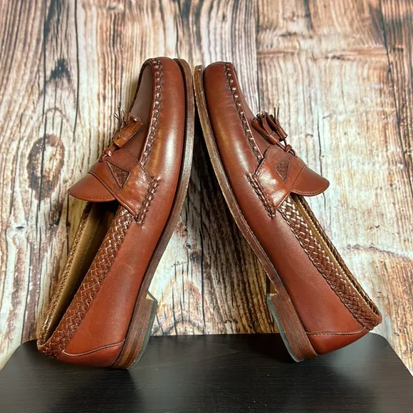 Allen Edmonds Maxfield Leather Tassel Loafers Mens Sz 11B