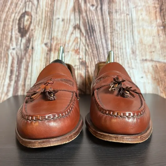 Allen Edmonds Maxfield Leather Tassel Loafers Mens Sz 11B