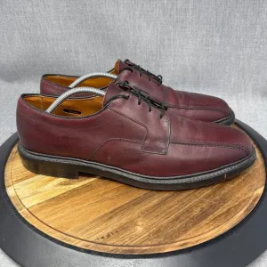 Allen Edmonds Men's 12 B Narrow &quot;Hillcrest&quot; Oxford Dress Shoes Burgundy Leather