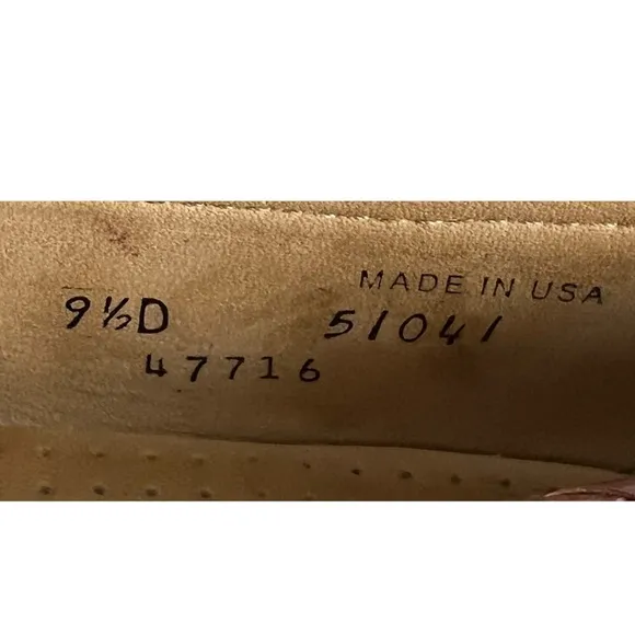 Allen Edmonds Mens 9.5 Shoes Maxfield Loafers Brown 100% Leather Made In USA