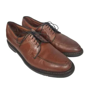 Allen Edmonds Mens 9.5 Wilbert Brown Leather Lace