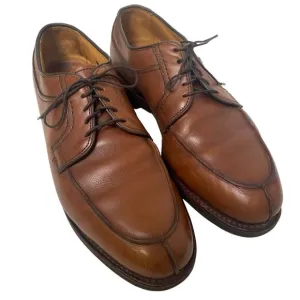 ALLEN EDMONDS Mens Dress Shoes Size 8.5  Brown Leather Stockbridge Oxfords