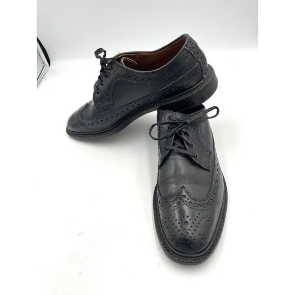 Allen Edmonds Men’s Regent Street Wingtip Brogue Oxford Dress Shoe Black Size 8D