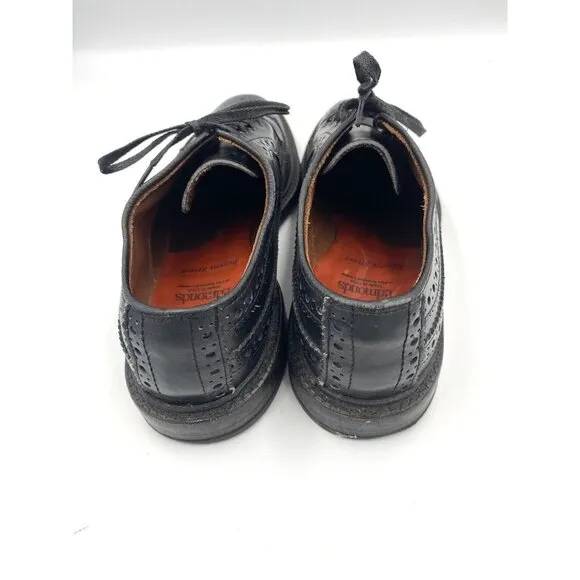 Allen Edmonds Men’s Regent Street Wingtip Brogue Oxford Dress Shoe Black Size 8D