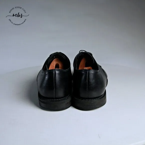 Allen Edmonds Nomad Plain Toe Dress Shoes Black Men 10