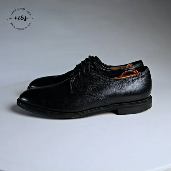 Allen Edmonds Nomad Plain Toe Dress Shoes Black Men 10