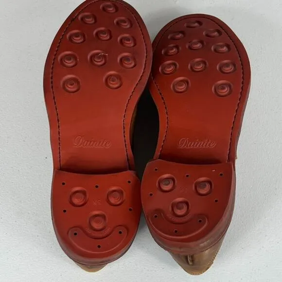 Allen Edmonds Oxford Shoes Mens 11.5 Strandmok Brown Oiled Cap Toe Brogue