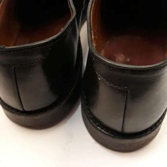 ALLEN EDMONDS Park Avenue Black Leather Sz 11 B Mens‎ Dress Shoes