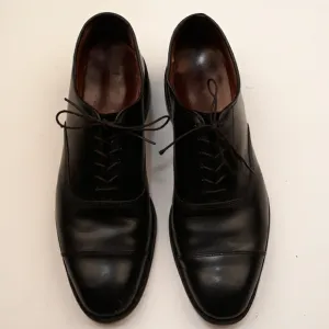 ALLEN EDMONDS Park Avenue Black Leather Sz 11 B Mens‎ Dress Shoes