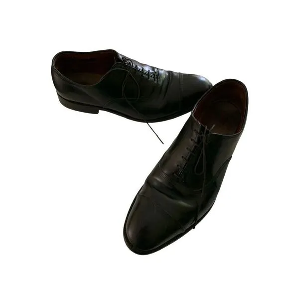 Allen Edmonds Park Avenue dress shoes black men's size 10.5