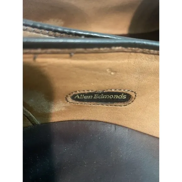 Allen Edmonds Penny Loafers Mens‎ Size 10 Randolph Brown Leather Shoes