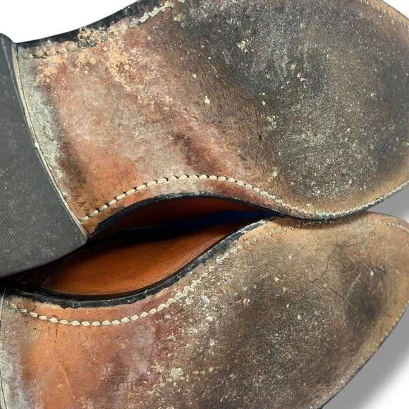 Allen Edmonds Sanford Cap-Toe Brogue Oxford Dress Shoes 9.5