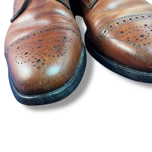 Allen Edmonds Sanford Cap-Toe Brogue Oxford Dress Shoes 9.5