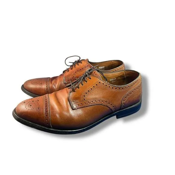 Allen Edmonds Sanford Cap-Toe Brogue Oxford Dress Shoes 9.5