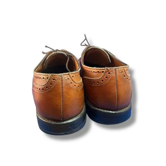 Allen Edmonds Sanford Cap-Toe Brogue Oxford Dress Shoes 9.5