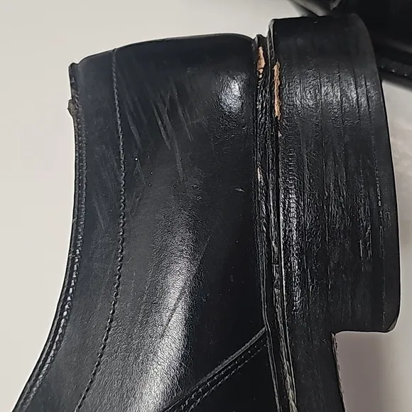Allen Edmonds shoes mens 10D Hillcrest Black Leather Oxford Dress
